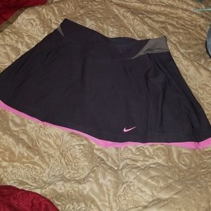 Nike Dri-Fit Run Skirt, lined with shorts, XS